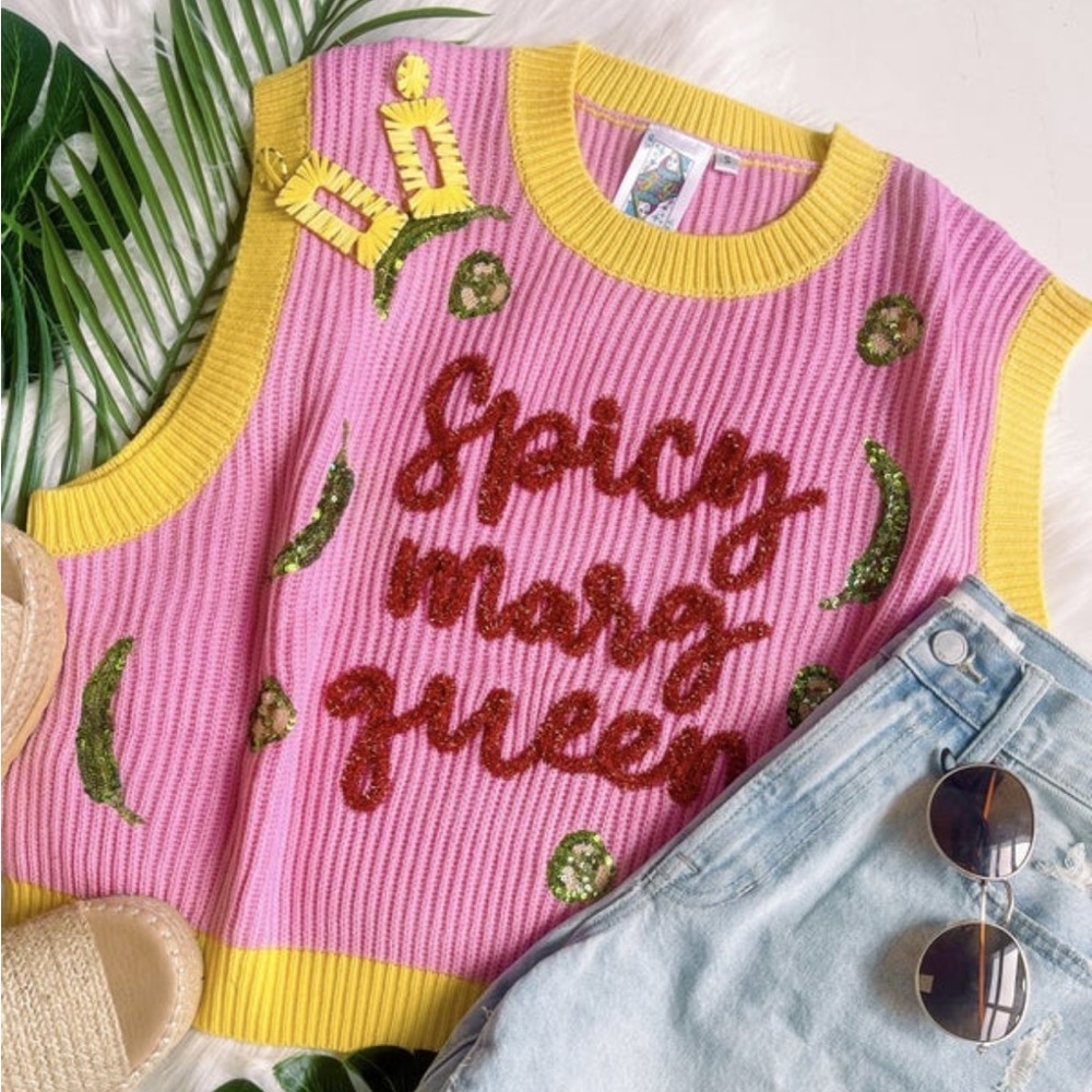 Queen of Sparkles 'Spicy Marg Queen' Top